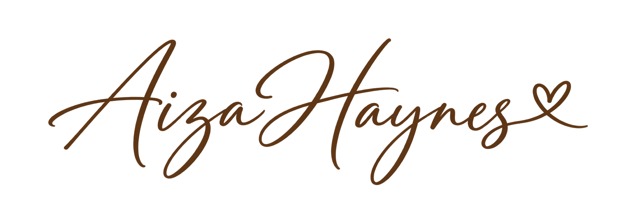 Aiza's signature