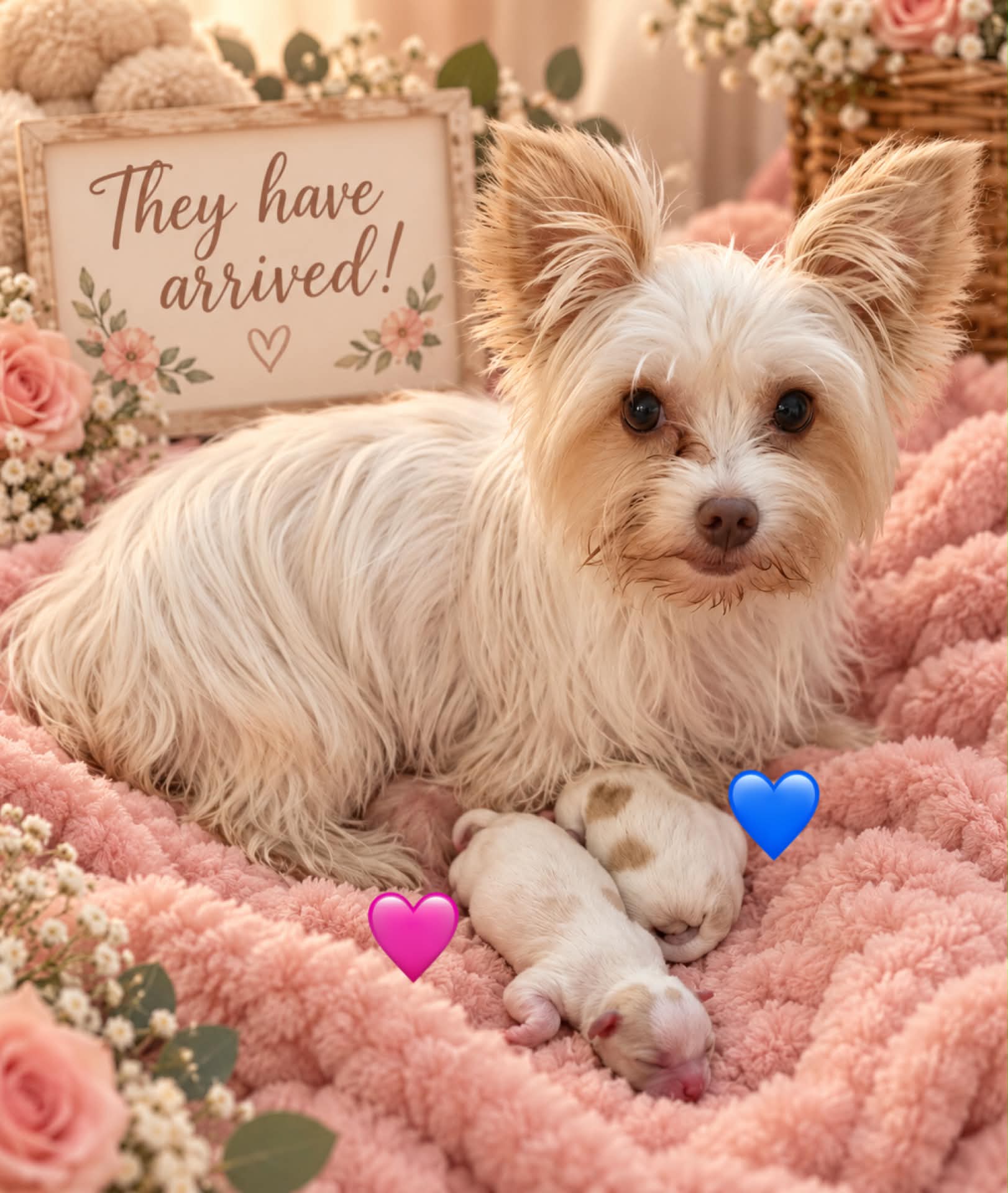 Kassie Aspen Snow, a litter of Yorkshire Terrier puppies at Big Sky Yorkies